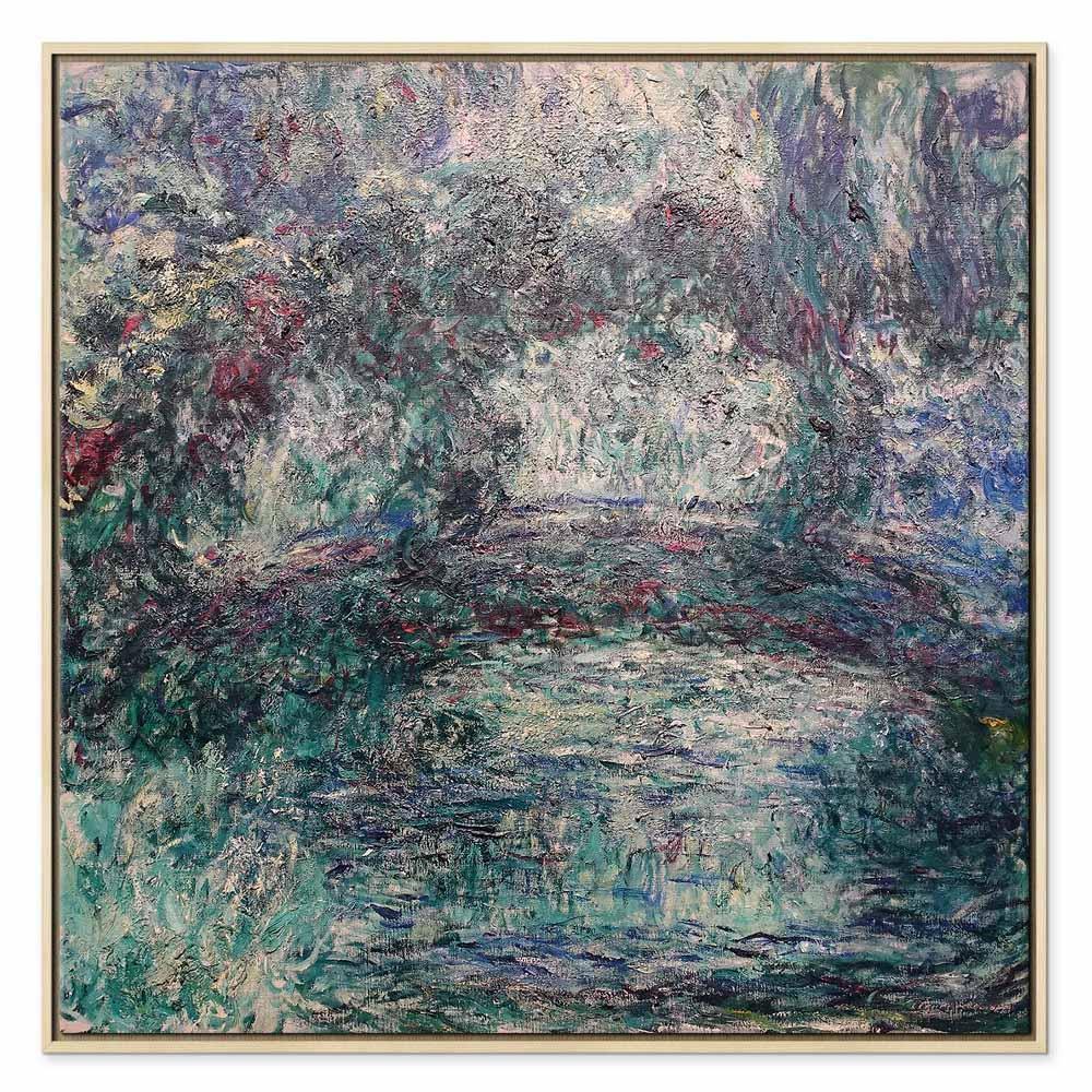 Leinwandbild - Claude Monet – The Japanese Bridge