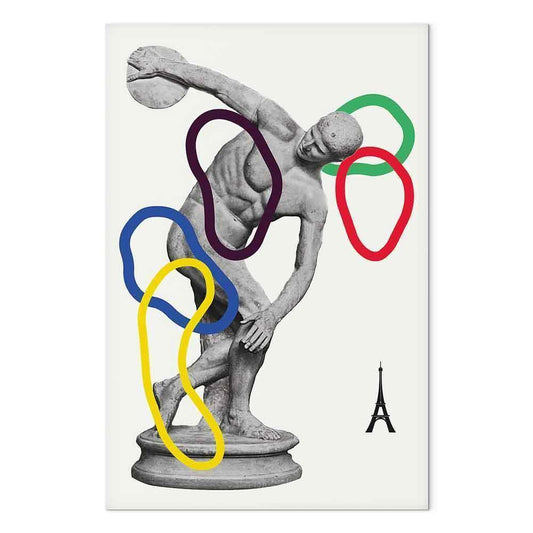 Leinwandbild - Collage Graphic