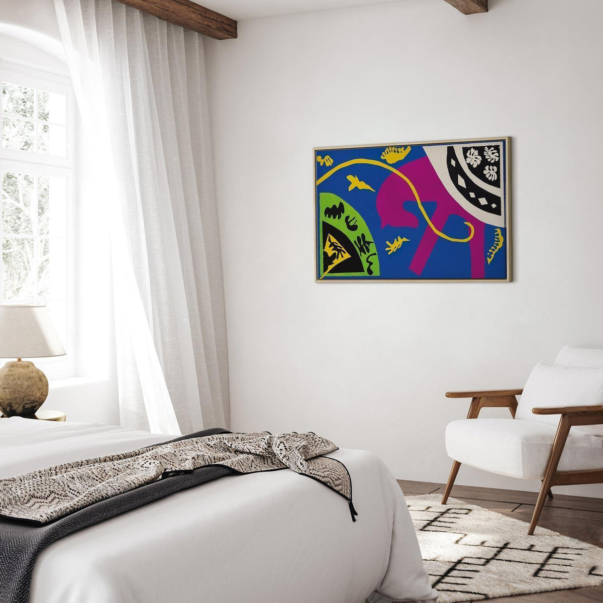 Leinwandbild - Henri Matisse – Horse, Rider and Clown (from Jazz)