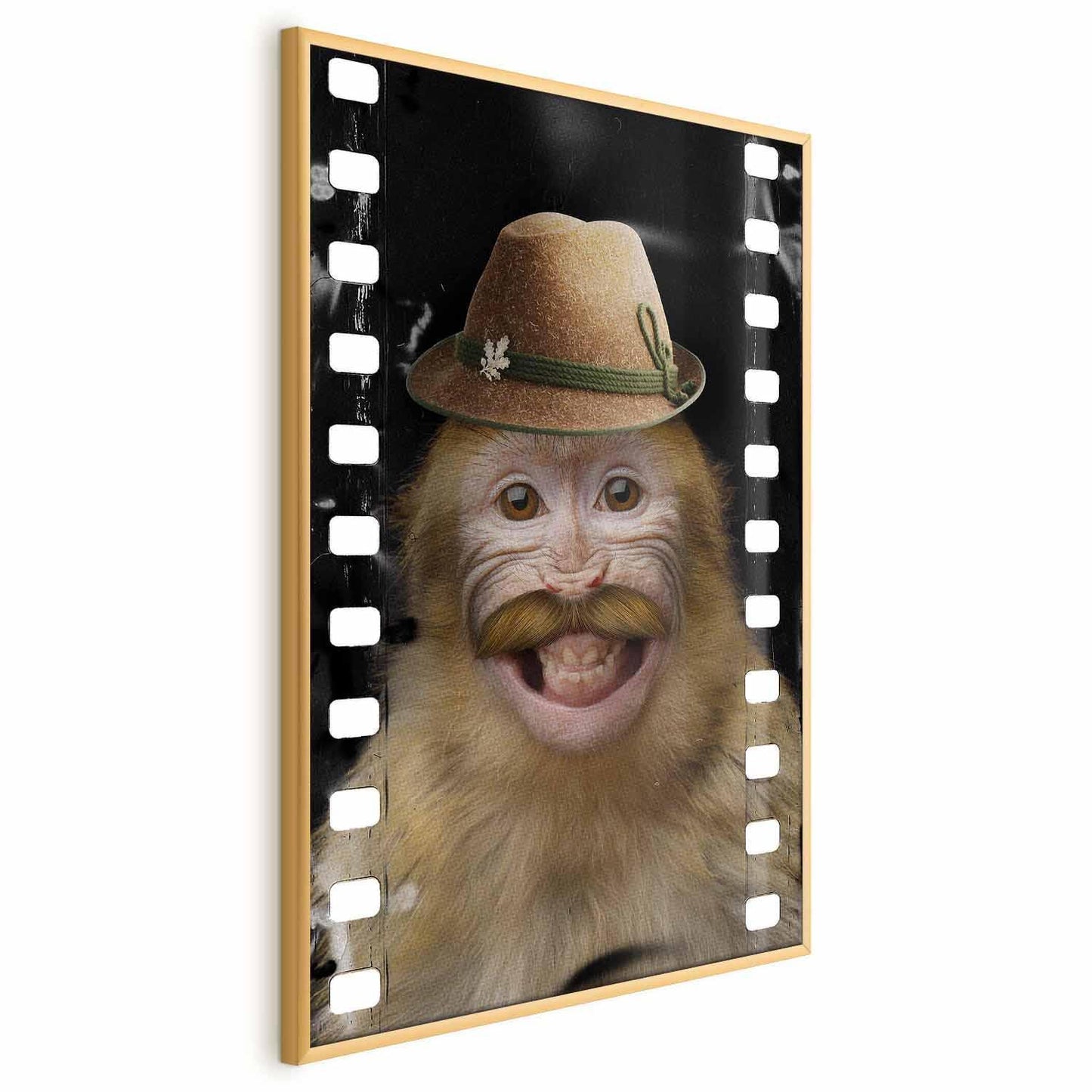 Poster - Monkey in a Hat Artgeist