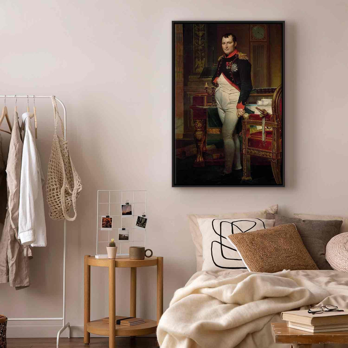 Leinwandbild - Jacques-Louis David – Napoleon Bonaparte