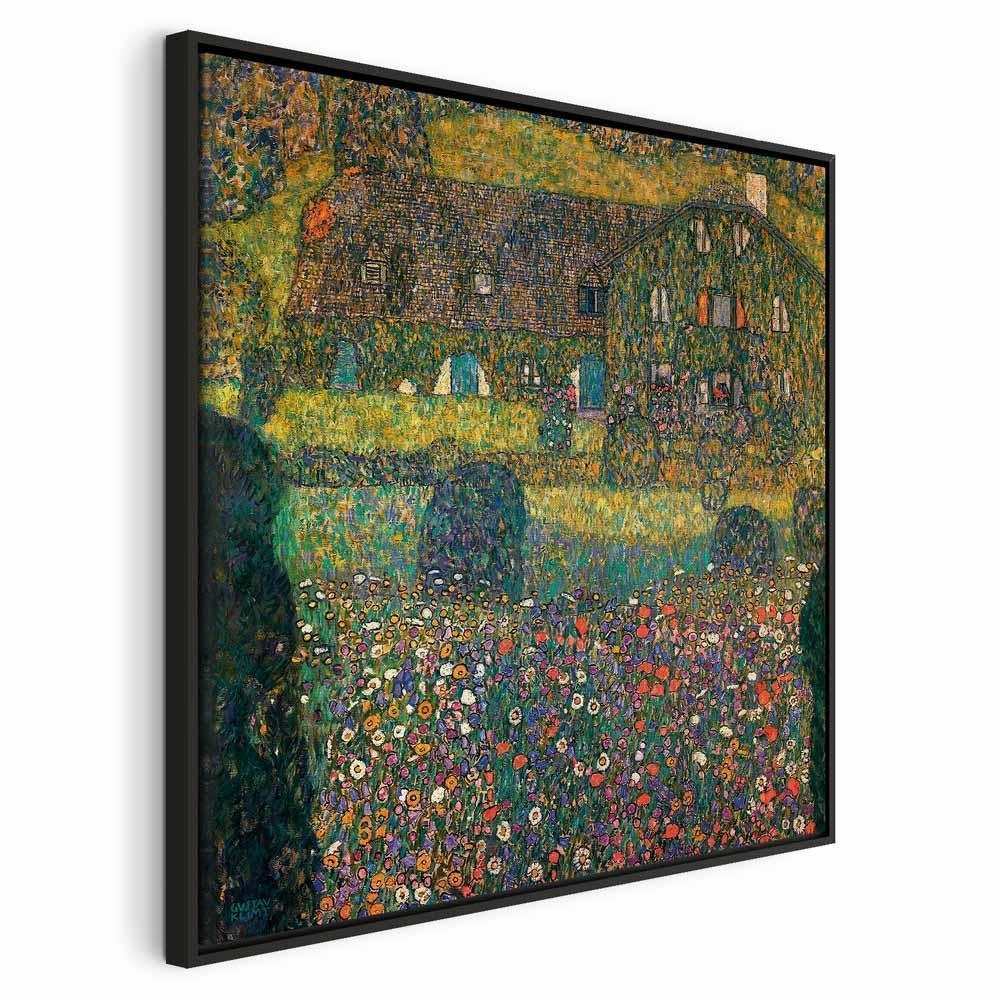 Leinwandbild - Gustav Klimt – Country House on the Attersee Lake
