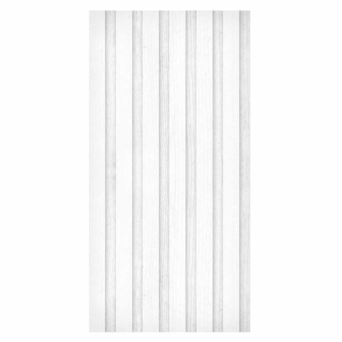 Tapete - Wooden Texture - Symmetrical vertical lines on a white background