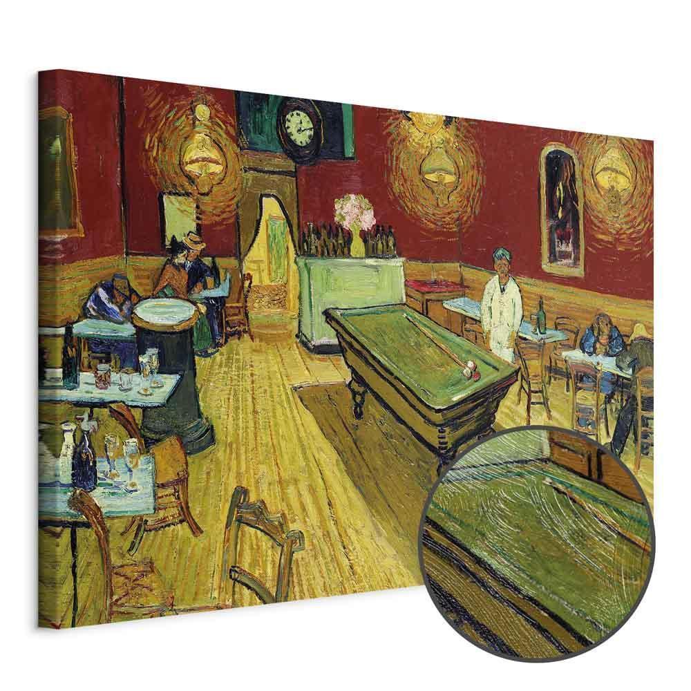 Leinwandbild - Vincent van Gogh – The Night Café