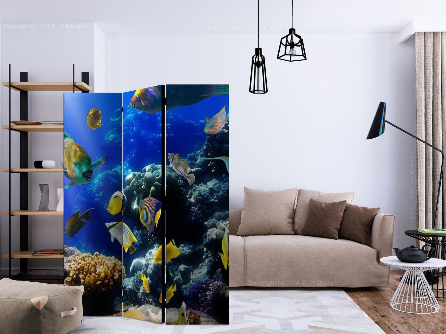 Paravent - Underwater adventure Artgeist