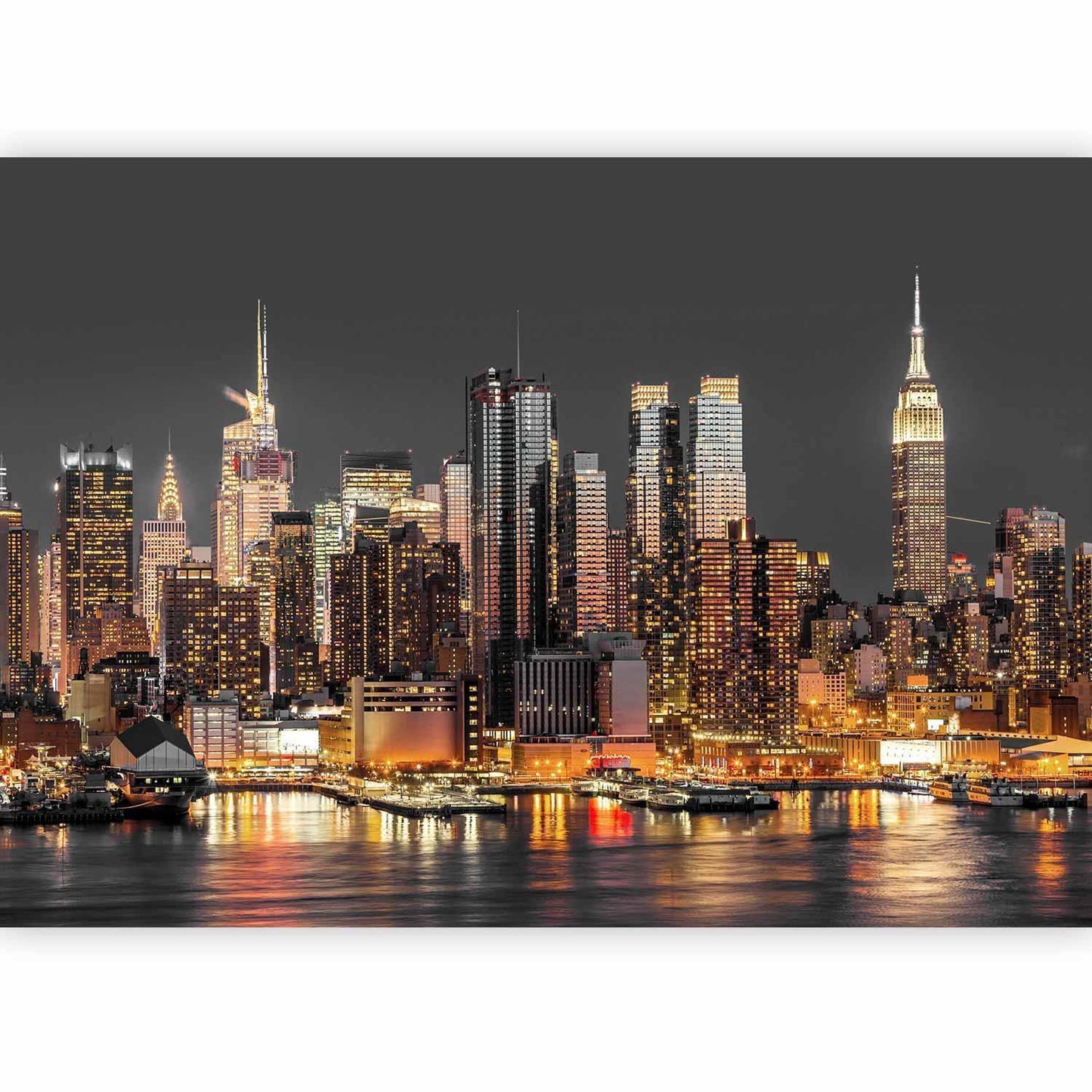 Tapete mit Skyline