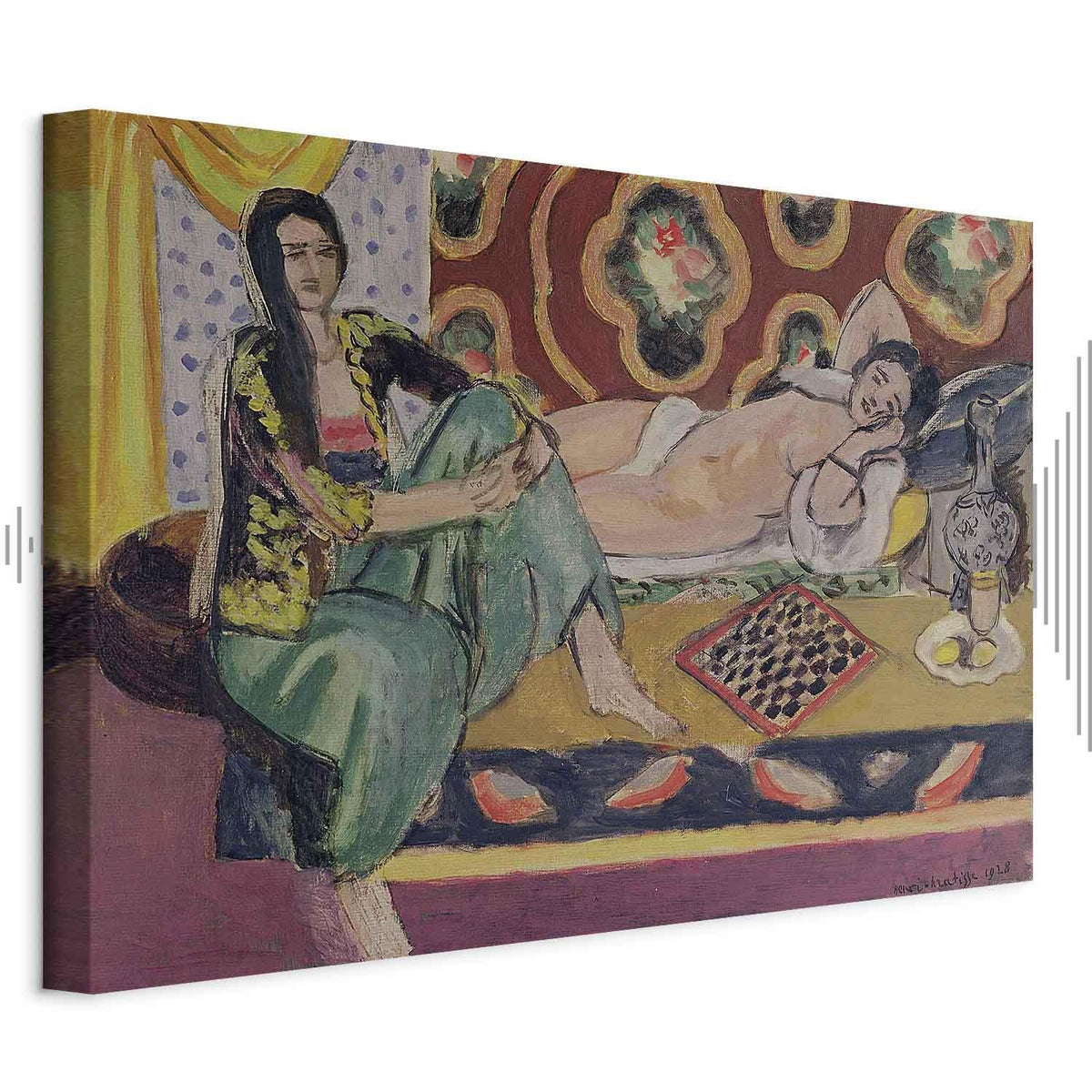 Leinwandbild - Henri Matisse – The Odalisques