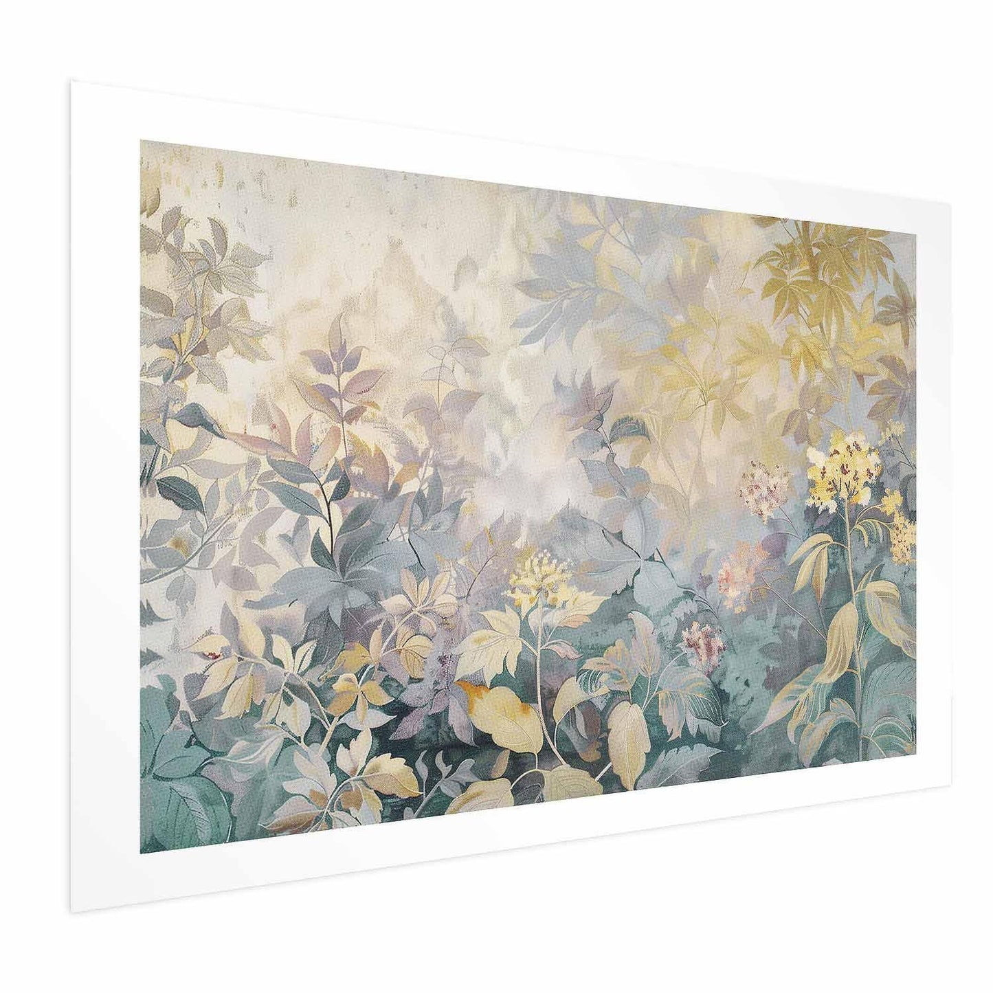 „Farbenfrohes Blumenposter für die Wand“