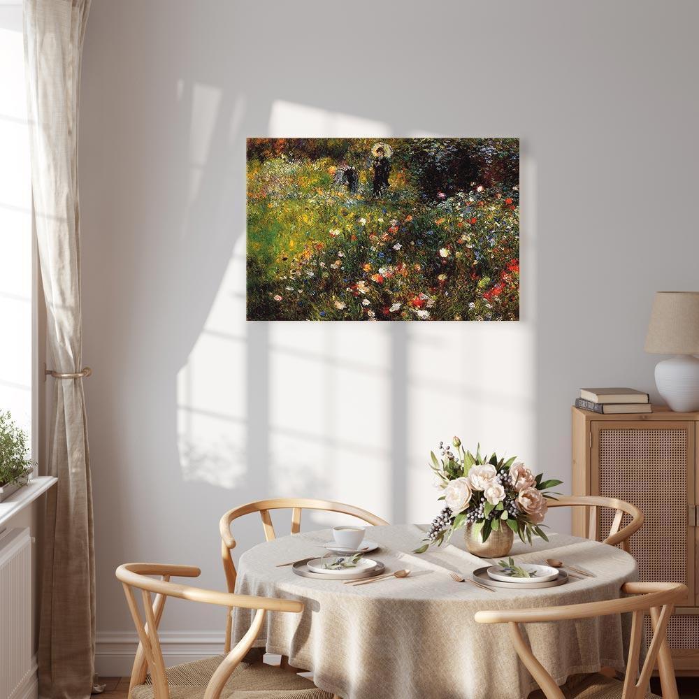 Leinwandbild - Pierre-Auguste Renoir – Summer Landscape