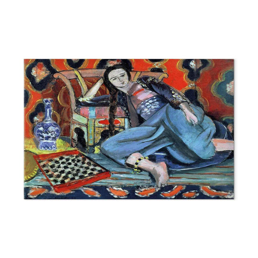 Leinwandbild - Henri Matisse – Odalisque with Turkish Chair