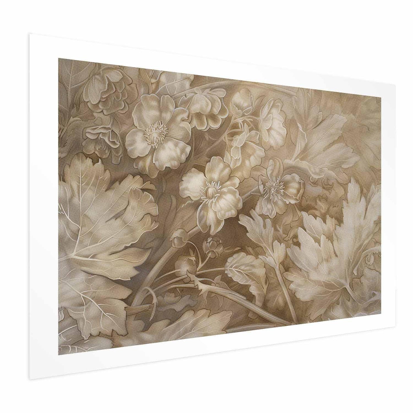 Poster - Ornamental Floral Carvings Artgeist