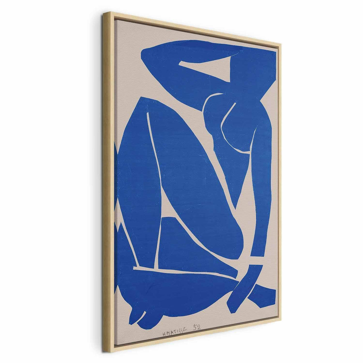 Leinwandbild - Henri Matisse – Blue Nude III