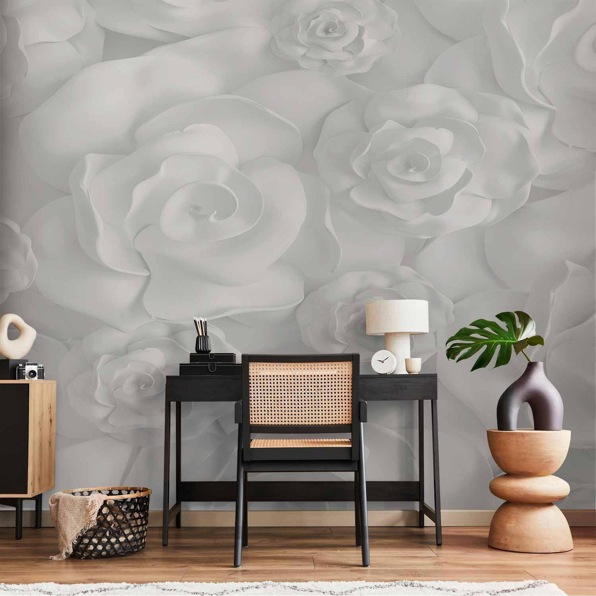 Fototapete - Plaster Flowers