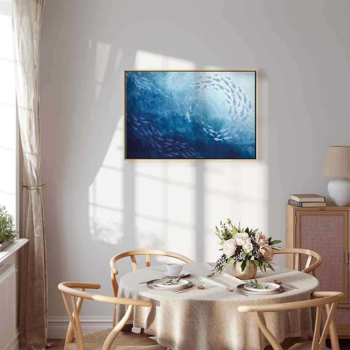 Leinwandbild - Sea depths
