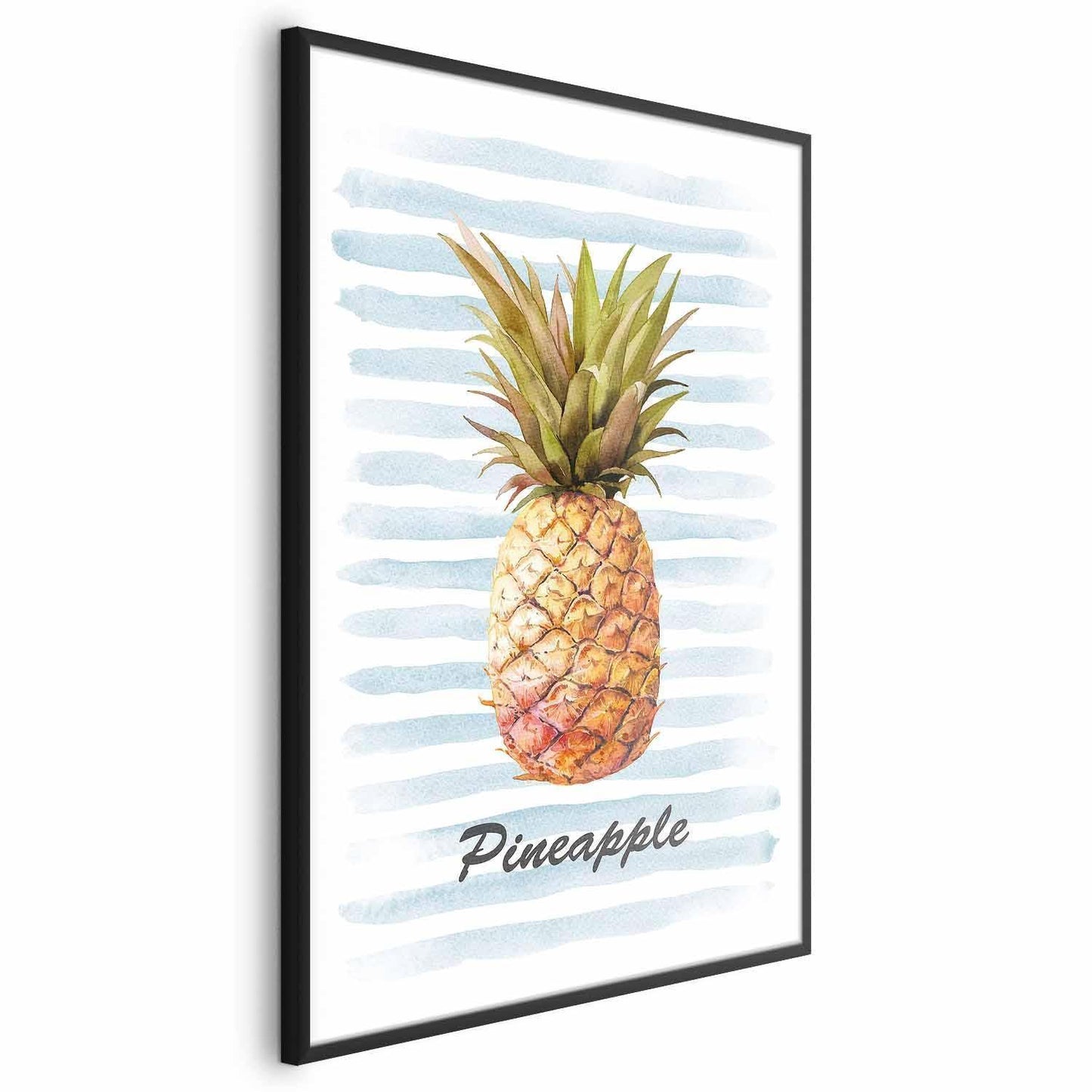 Poster - Pineapple and Stripes Artgeist