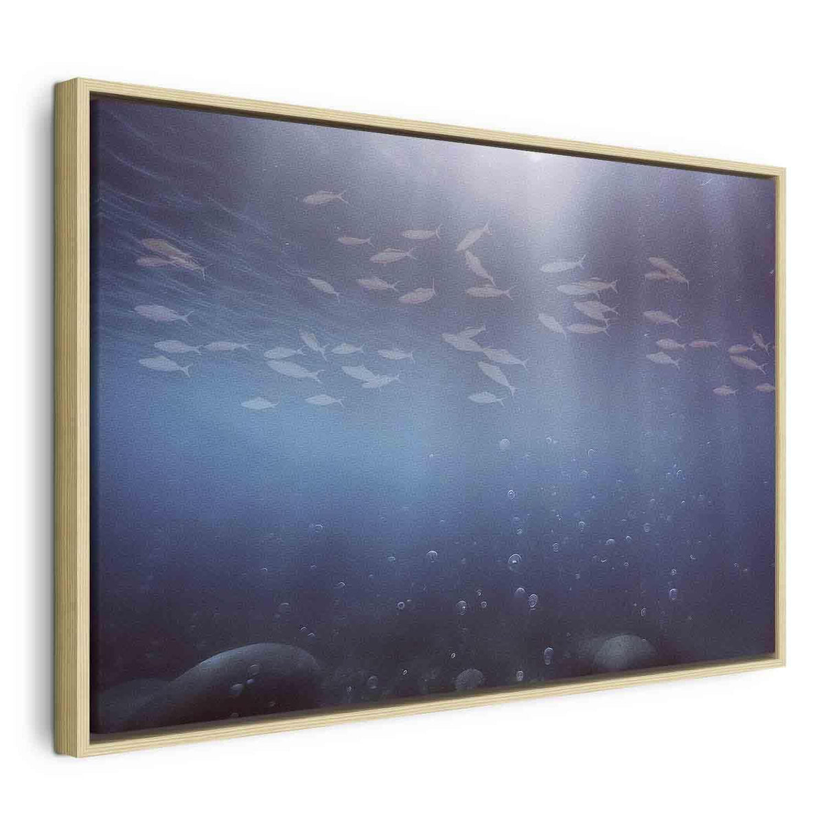 Leinwandbild - Fish in the depths