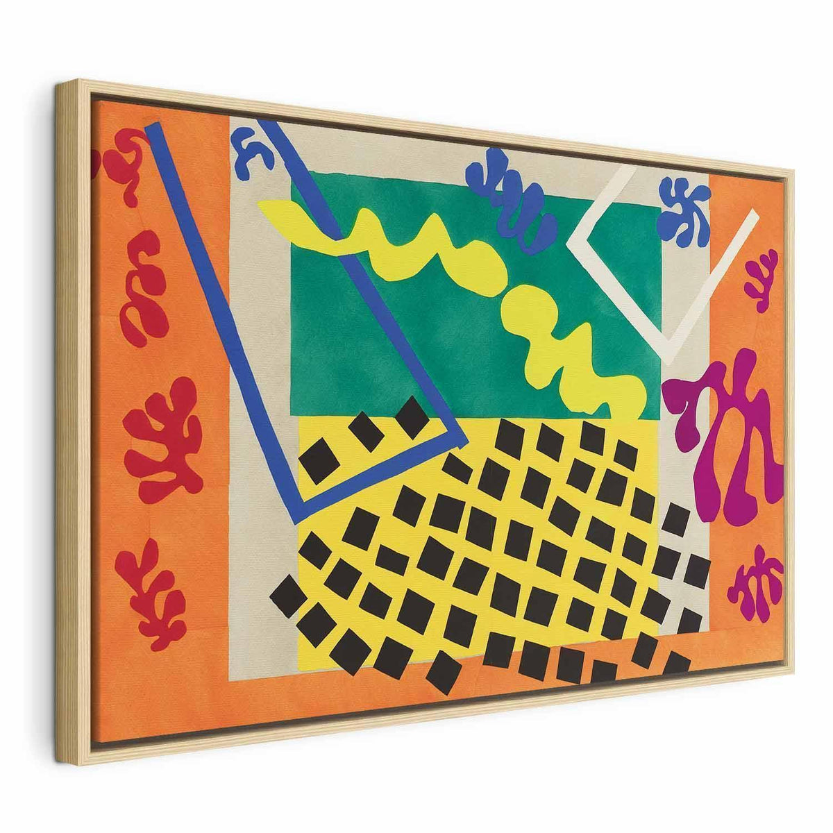 Leinwandbild - Henri Matisse – The Codomas (from Jazz)