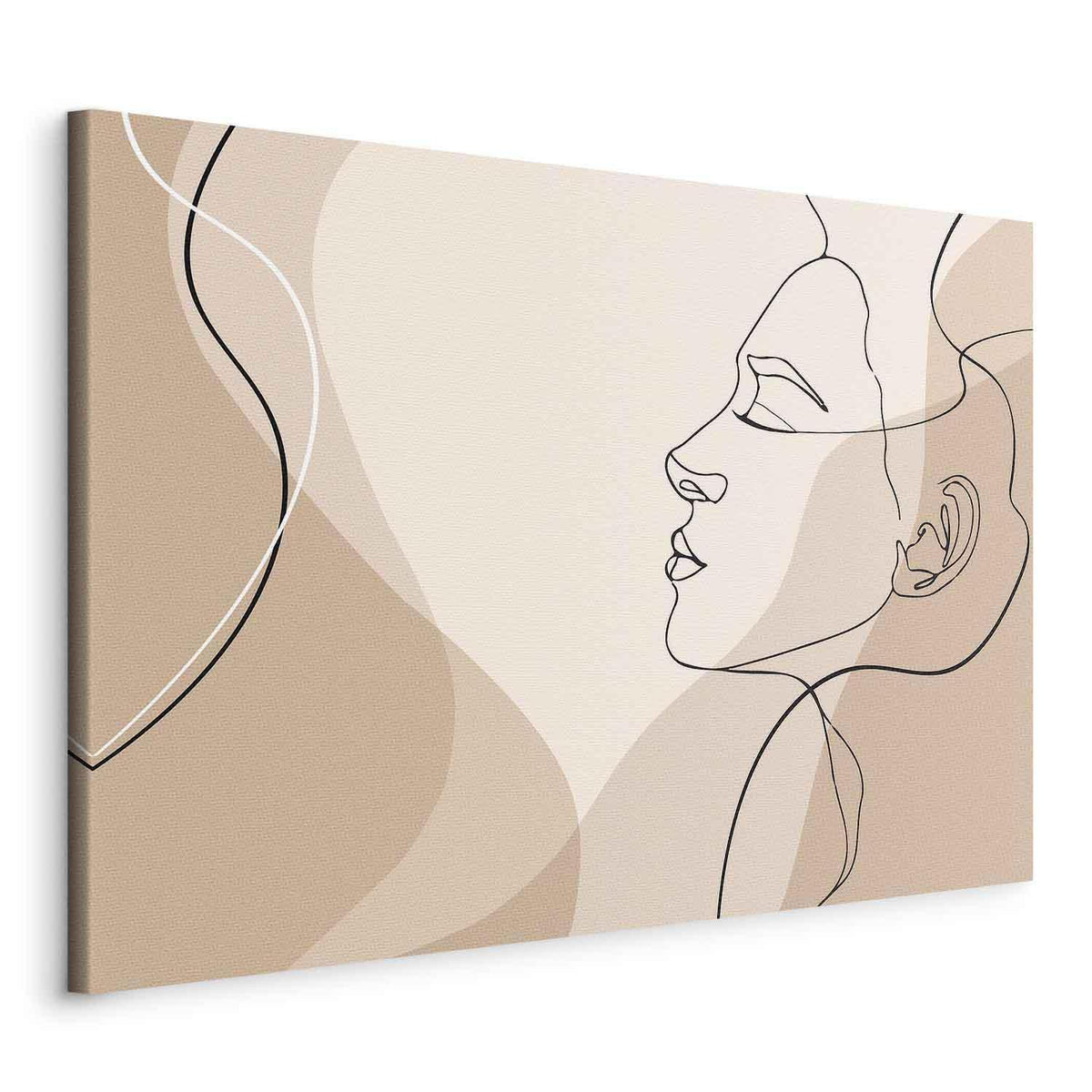 Leinwandbild - Feminine line
