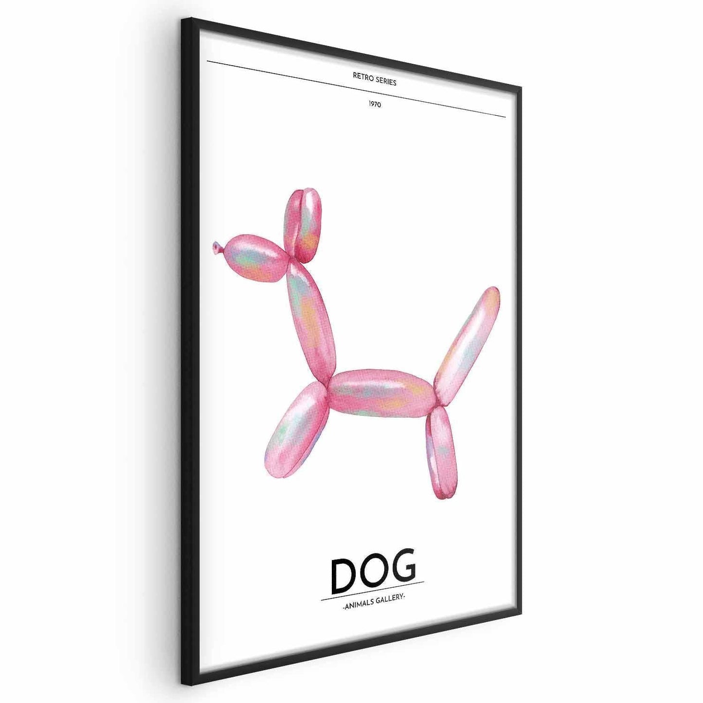 Poster - Holo-Dog - Colorful Retro Dog Artgeist