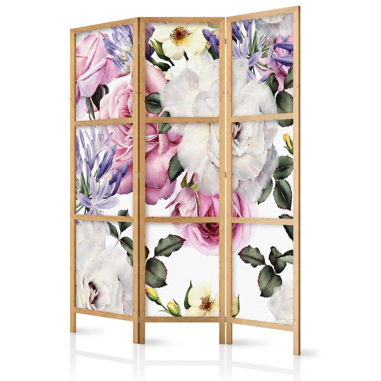 Japanischer Paravent - Floral Glade Artgeist