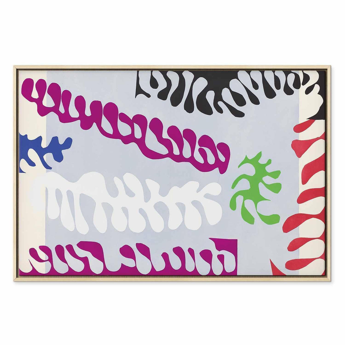 Leinwandbild - Henri Matisse – Lagoon I (from Jazz)