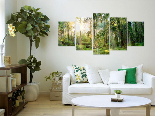 Acrylglasbild - Green Sanctuary