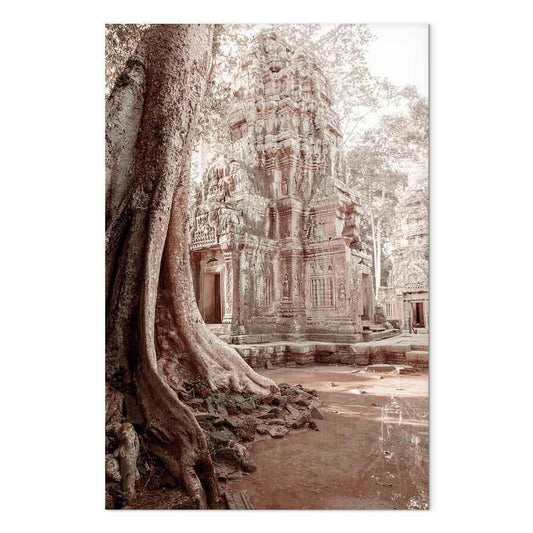 Leinwandbild - Ruins of Angkor (1 Part) Vertical