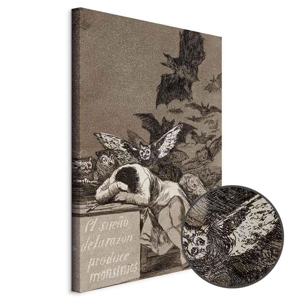 Leinwandbild - Francisco Goya – The Sleep of Reason Produces Monsters
