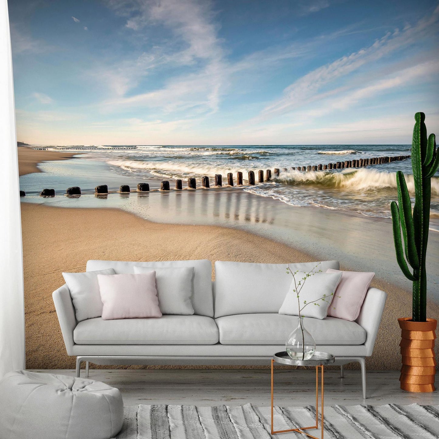 Fototapete Sea Breeze – Sanfte Meeresbrise für dein Zuhause
