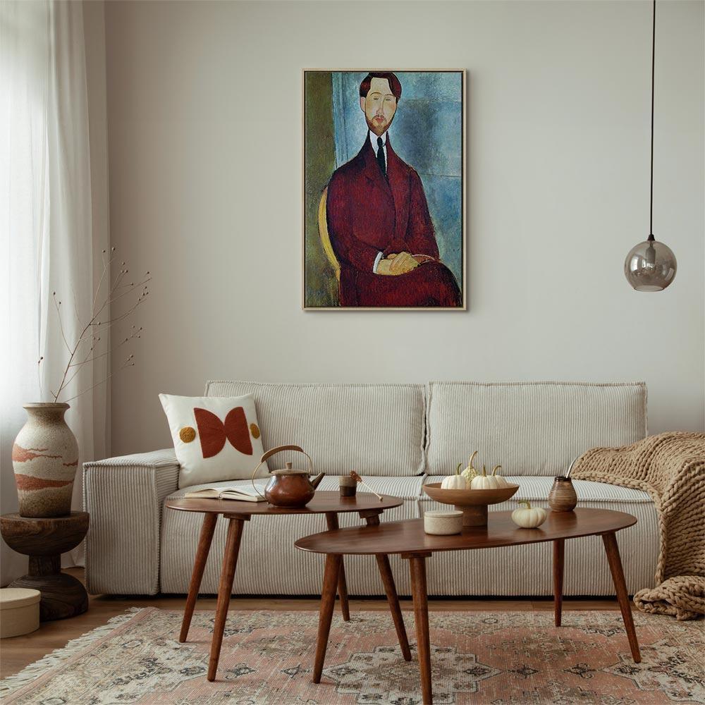 Leinwandbild - Amedeo Modigliani – Leopold Zborowski