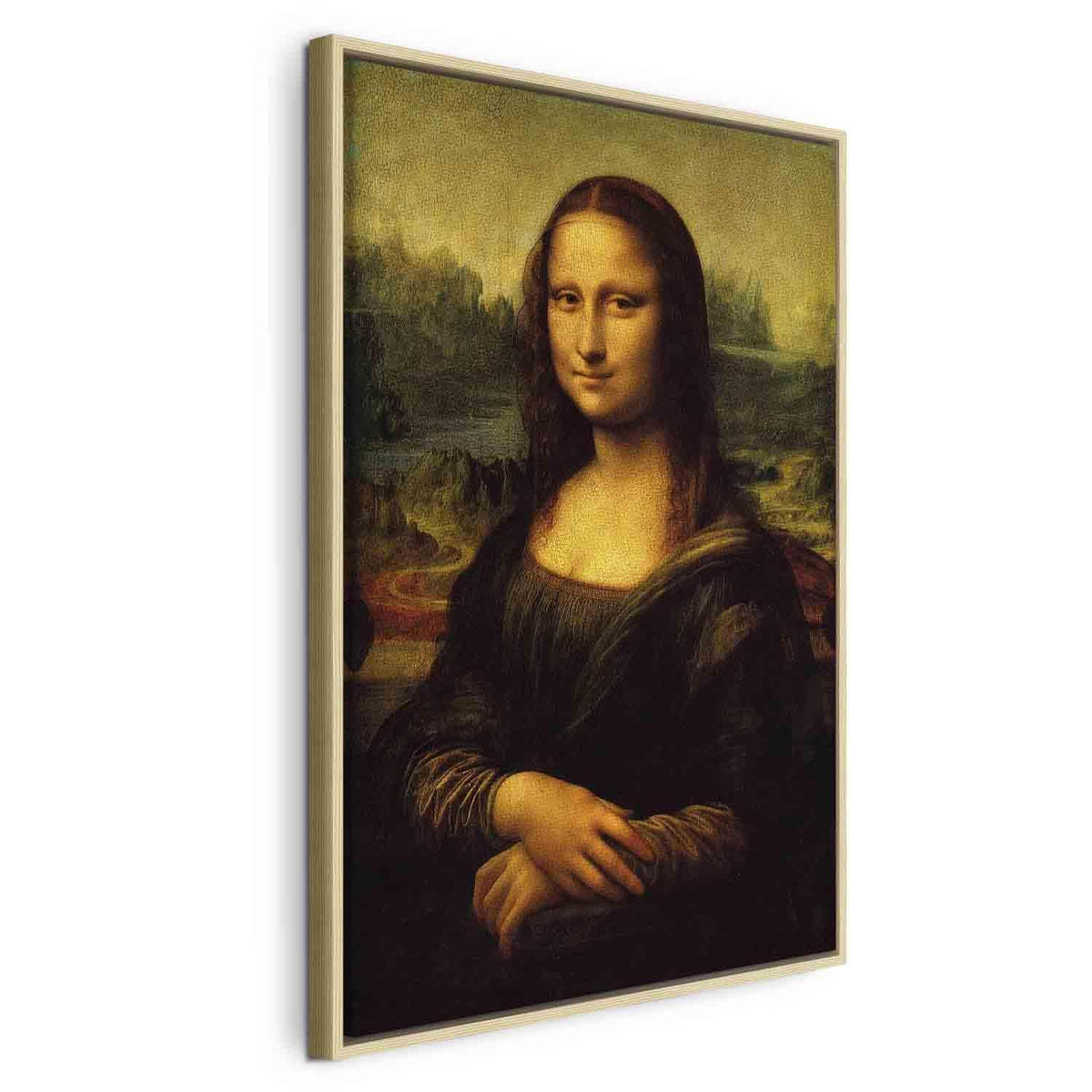 Leinwandbild - Leonardo da Vinci – Mona Lisa