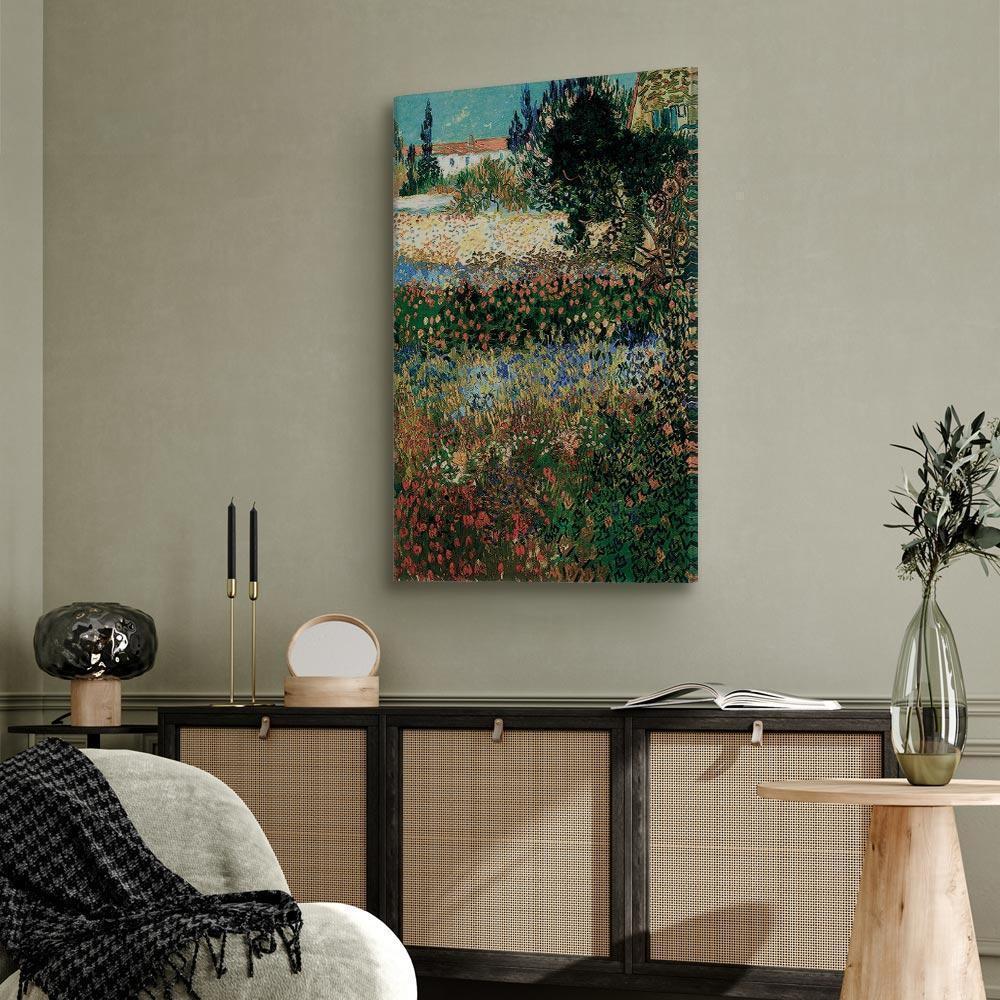 Leinwandbild - Vincent van Gogh – Blossoming Garden