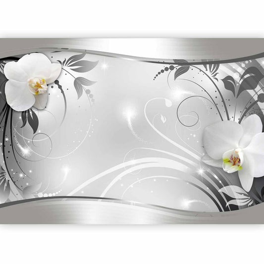 Fototapete - Silver Abstract