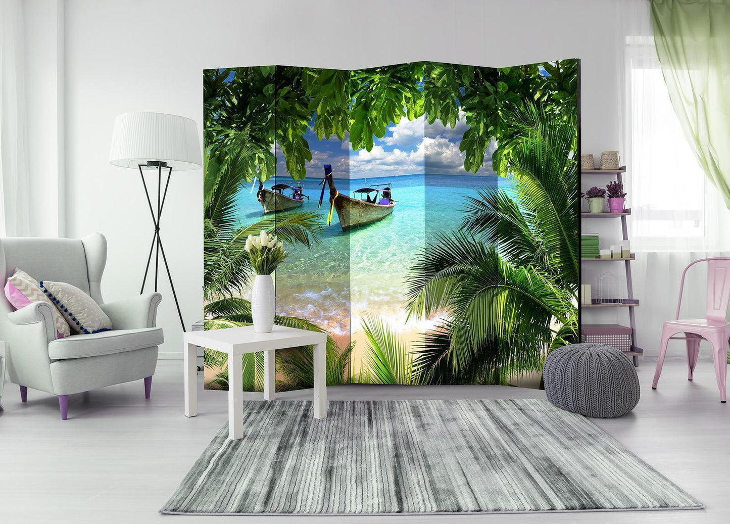Paravent - Tropical Paradise II Artgeist