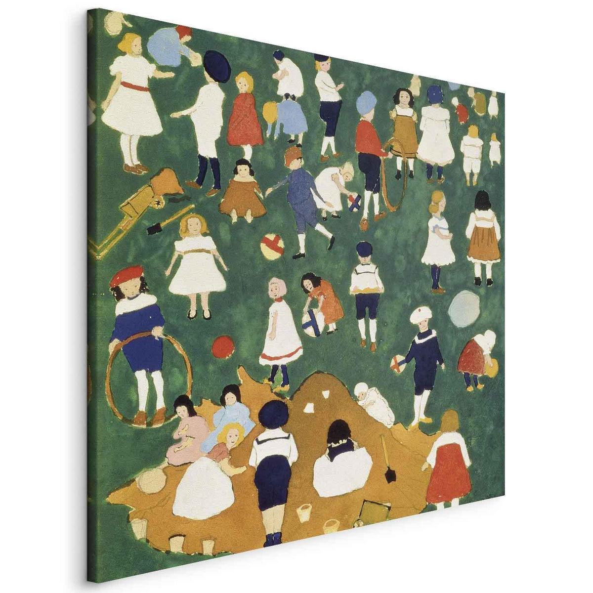 Leinwandbild - Kazimir Malevich – Children