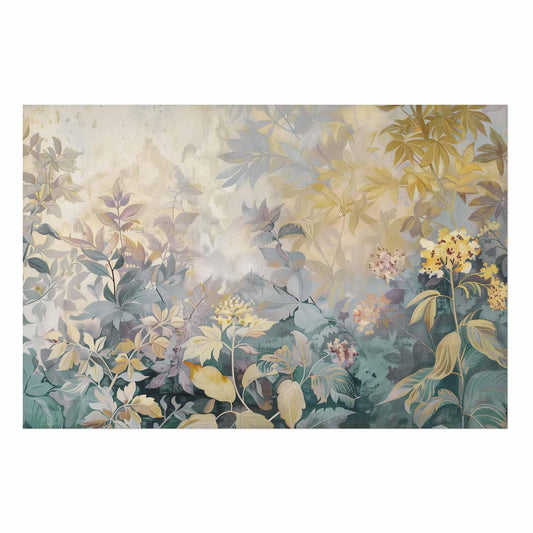 Poster - Tapestry Pattern in Colorful Flowers