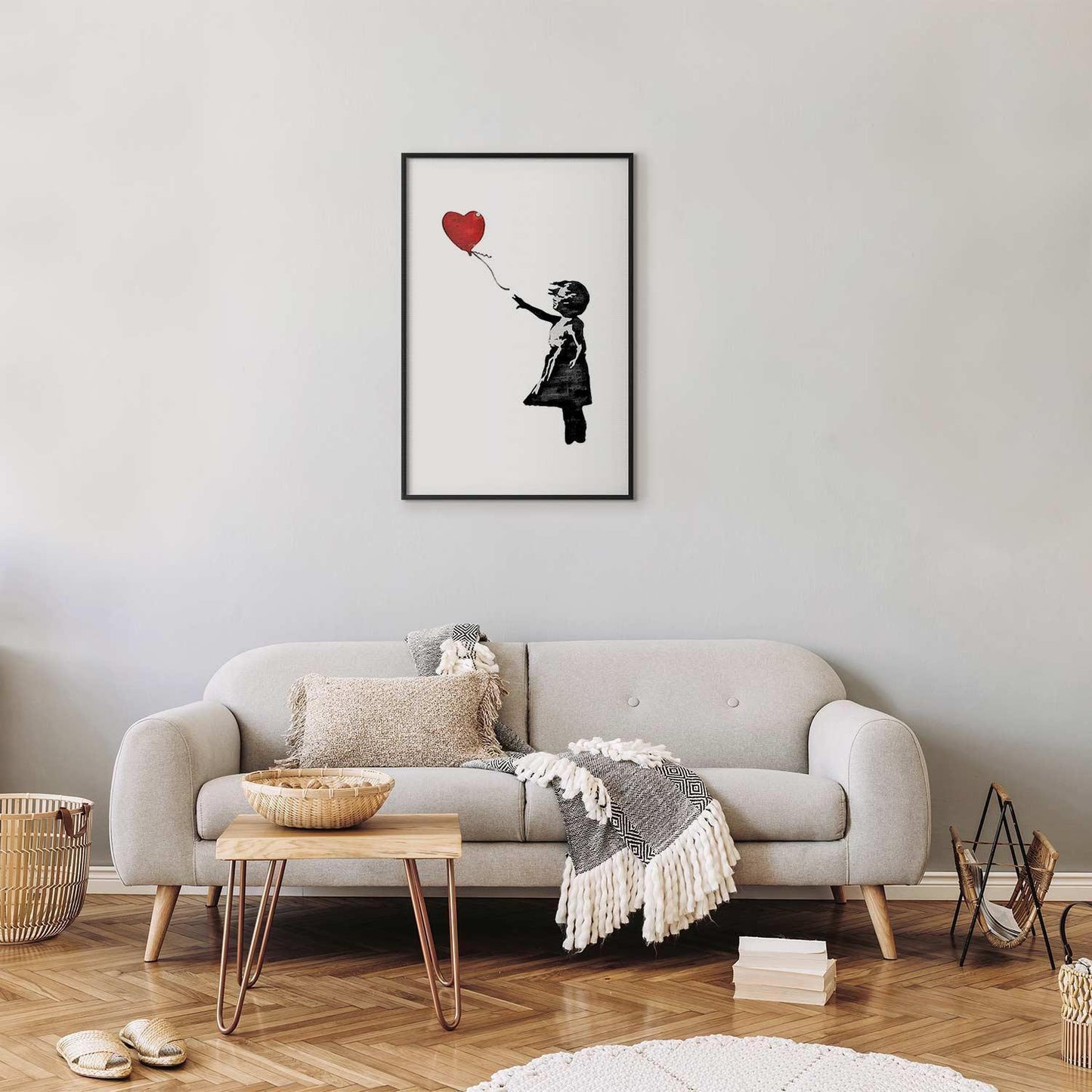 Poster - Banksy: Girl with a Balloon Artgeist