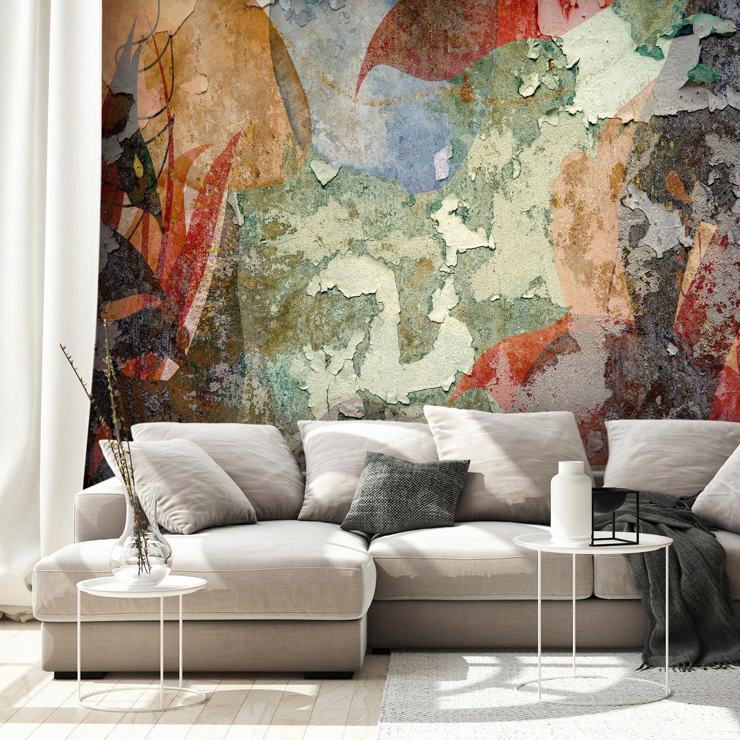 Fototapete - Colourful Wall Artgeist