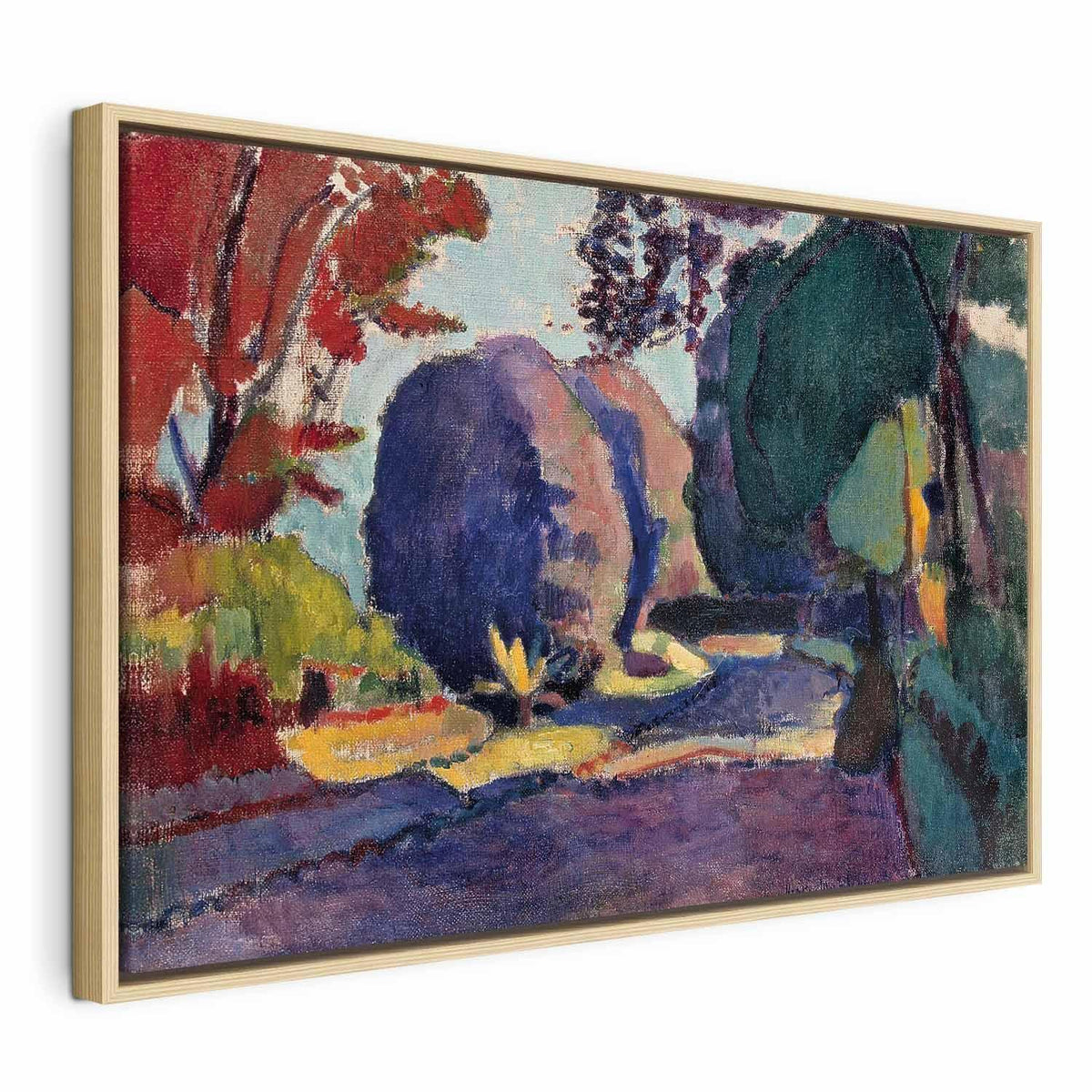 Leinwandbild - Henri Matisse – Luxembourg Gardens