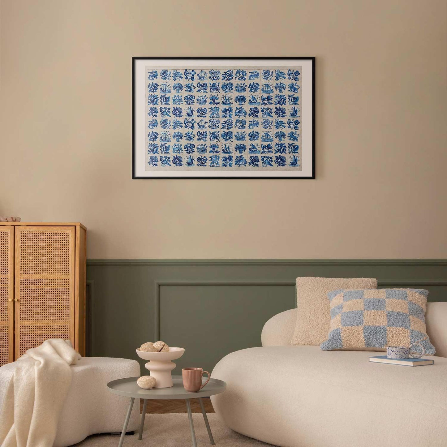 Poster - Azulejos Tiles - traditional Portuguese ceramic tiles