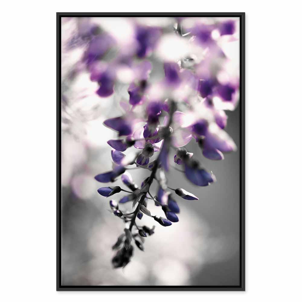 Leinwandbild - Violet Ringtones (1 Part) Vertical