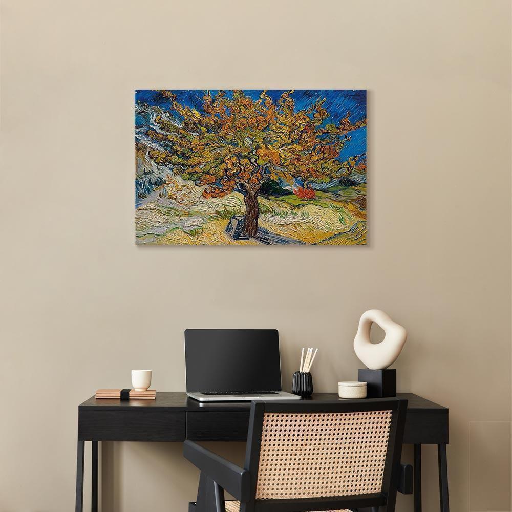 Leinwandbild - Vincent van Gogh – Mulberry Tree