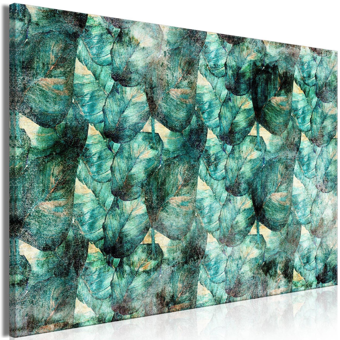 Leinwandbild - Green Thoughts (1 Part) Wide Artgeist