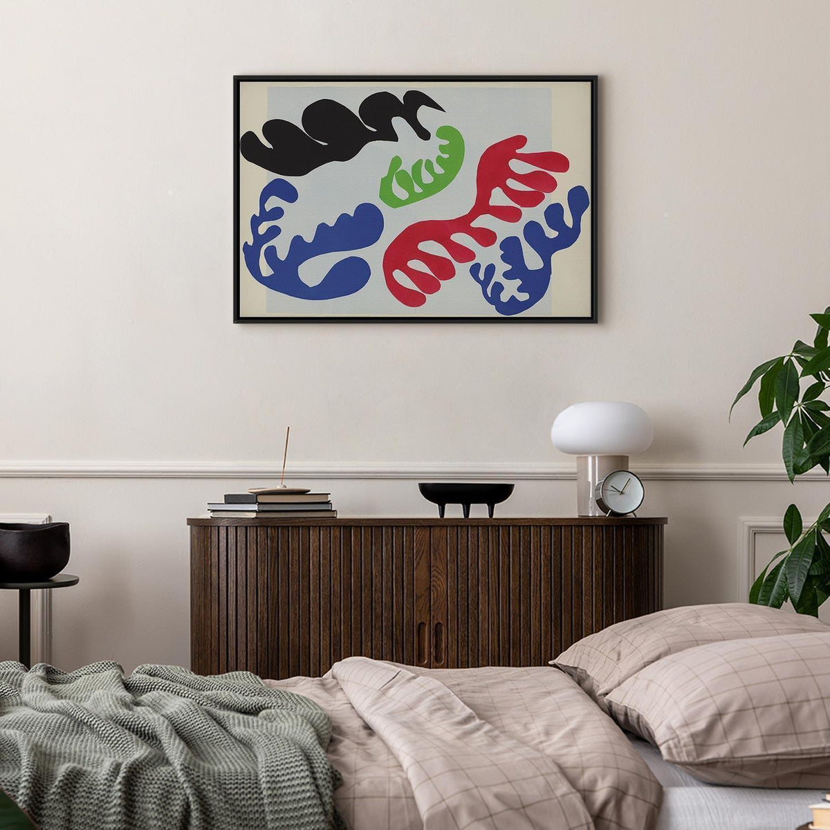 Leinwandbild - Henri Matisse – Lagoon III (from Jazz)