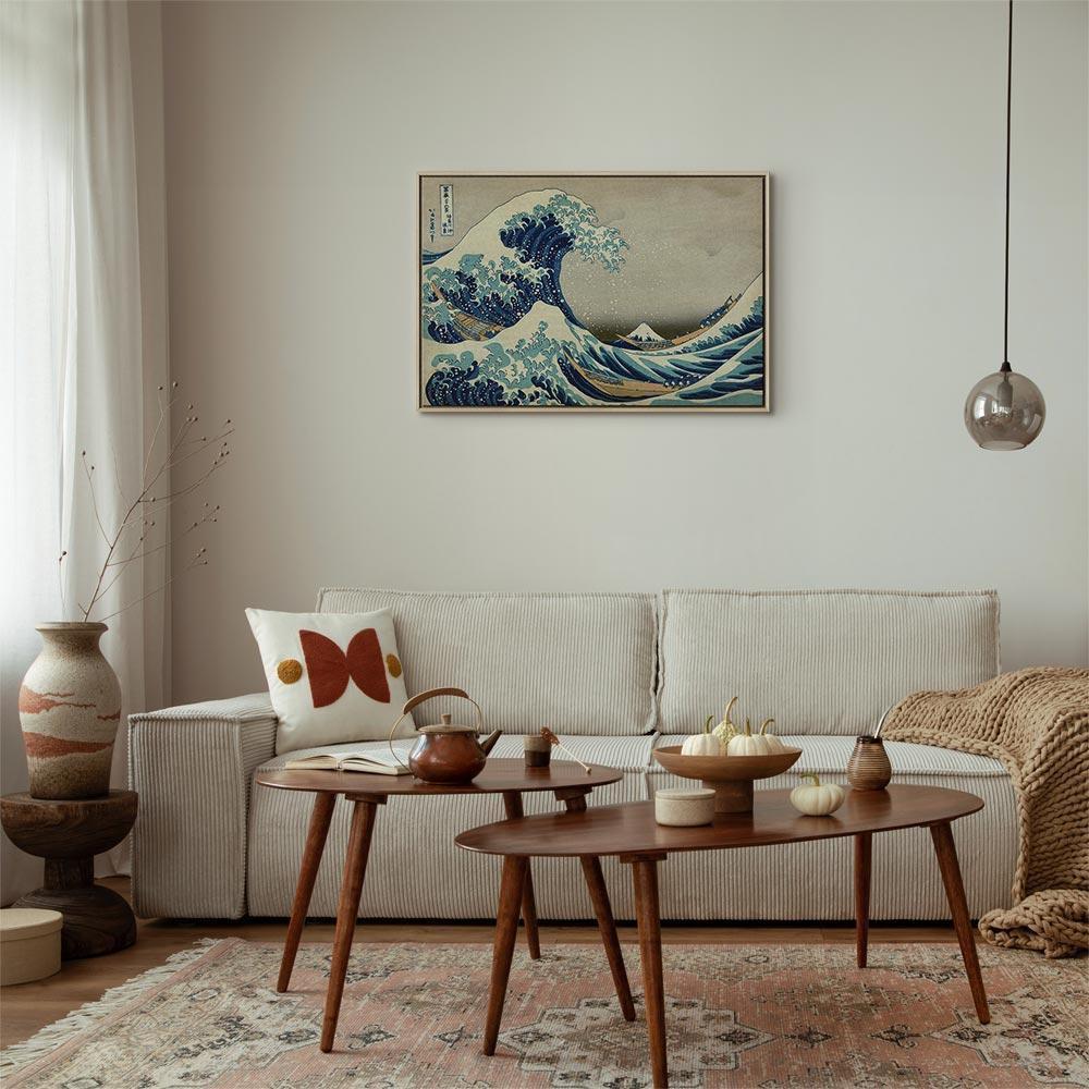 Leinwandbild - Hokusai Katsushika – The Great Wave off Kanagawa
