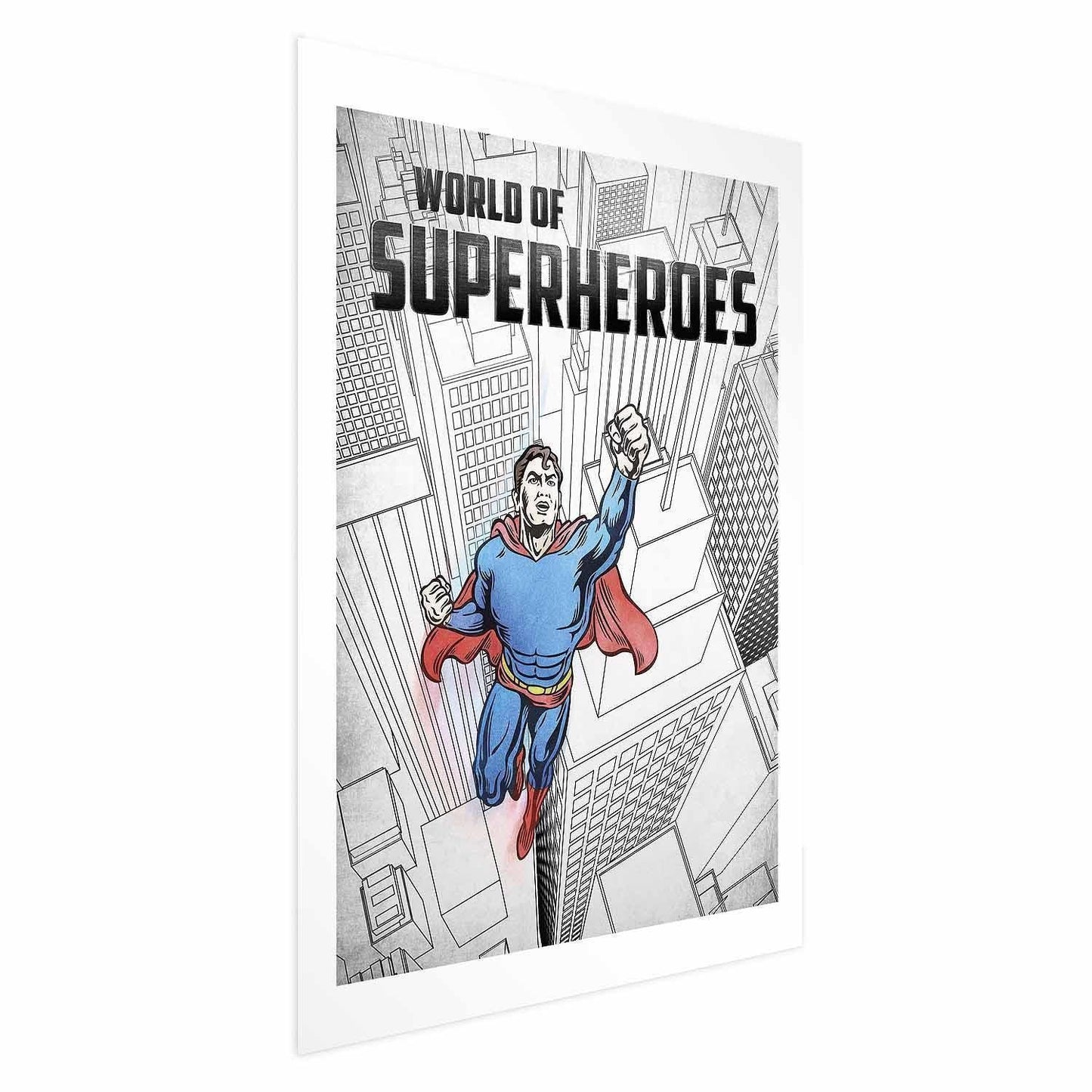 Poster - World of Superheroes Artgeist