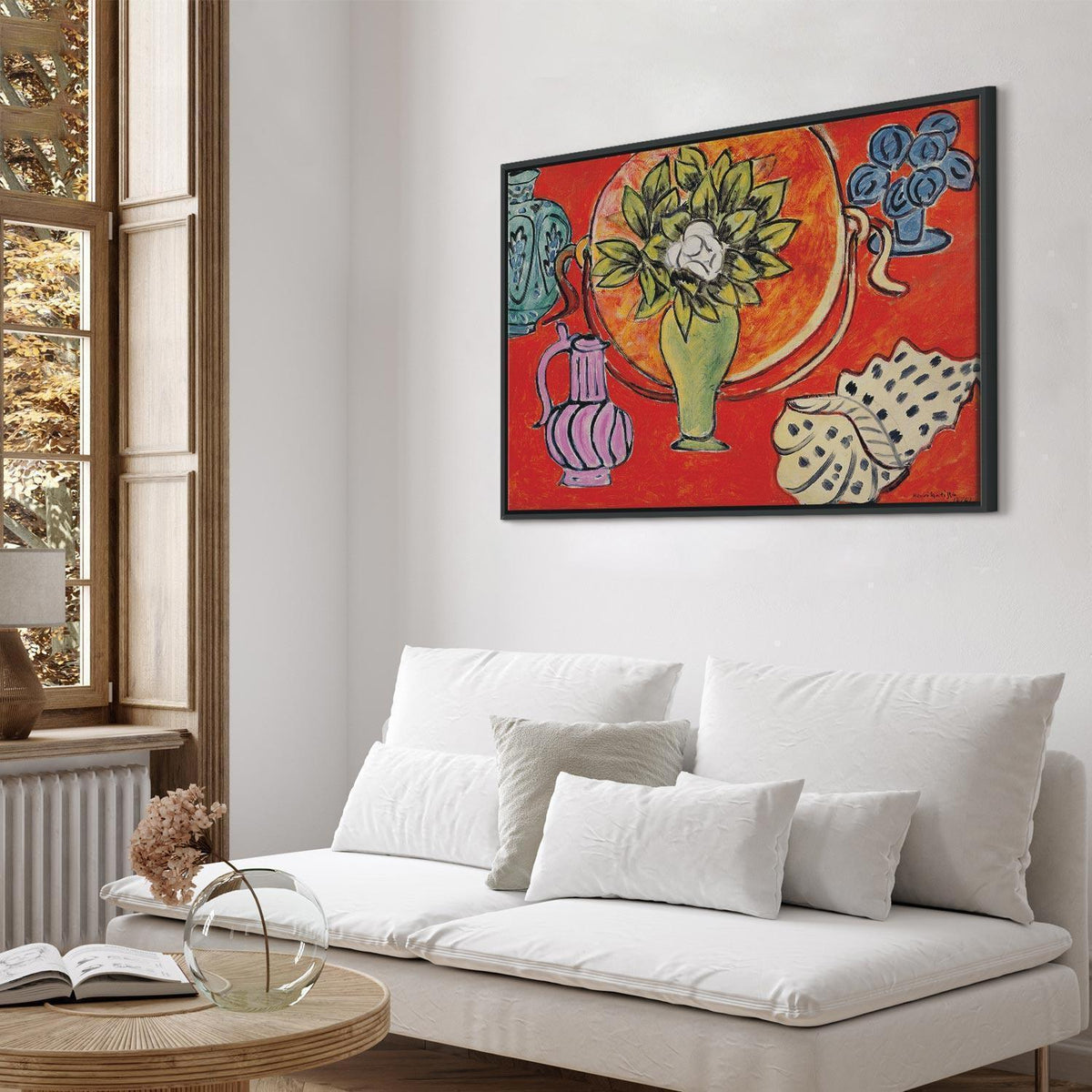 Leinwandbild - Henri Matisse – Still Life with Magnolia