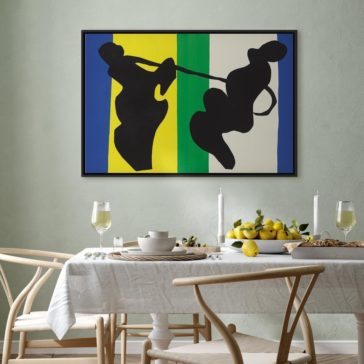 Leinwandbild - Henri Matisse – The Cowboy (from Jazz)