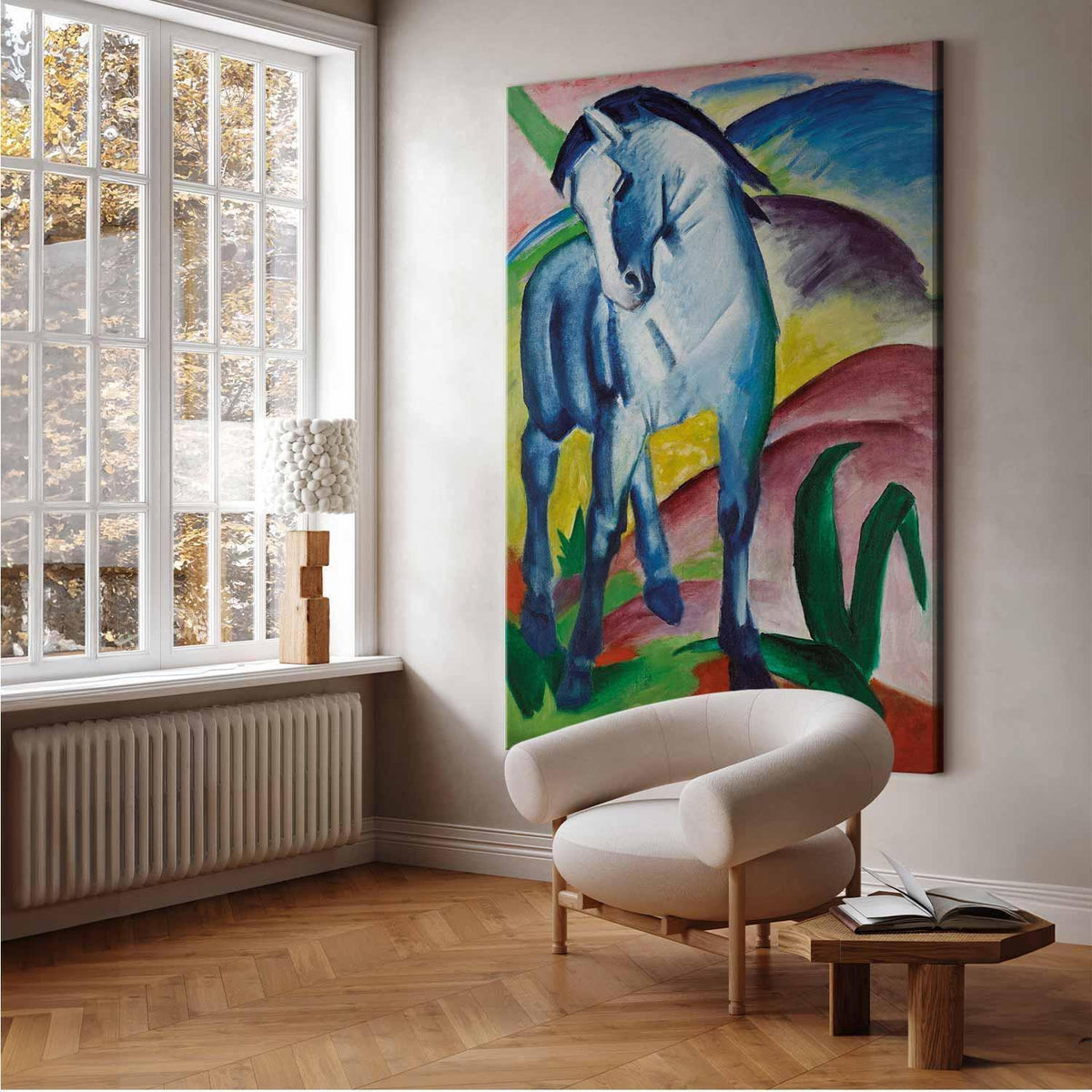 Wandbild XXL - Franz Marc – Blue Horse
