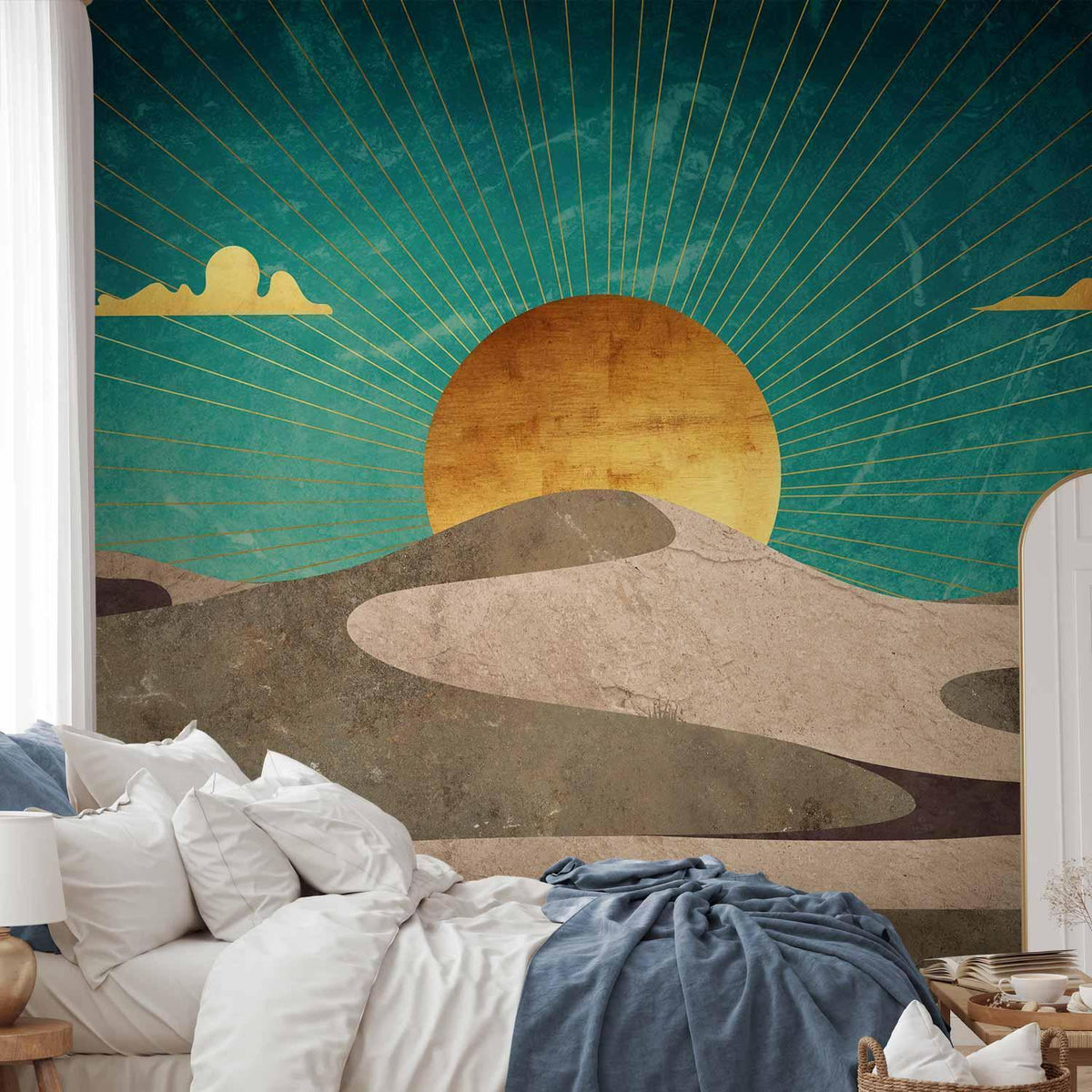 Fototapete - Morning in the Desert
